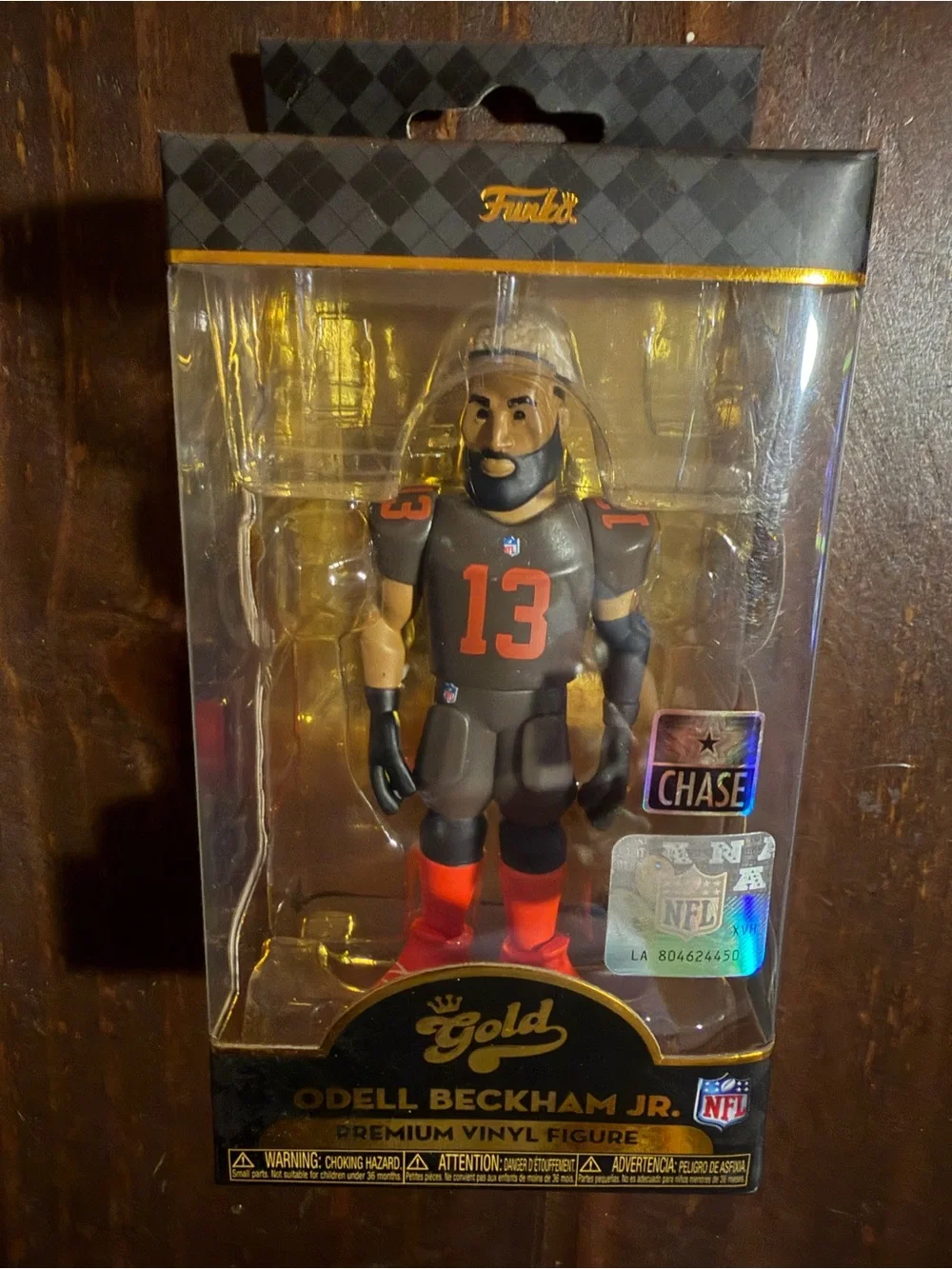 Funko Gold Odell Beckham Jr. Vinyl Figure - 5”